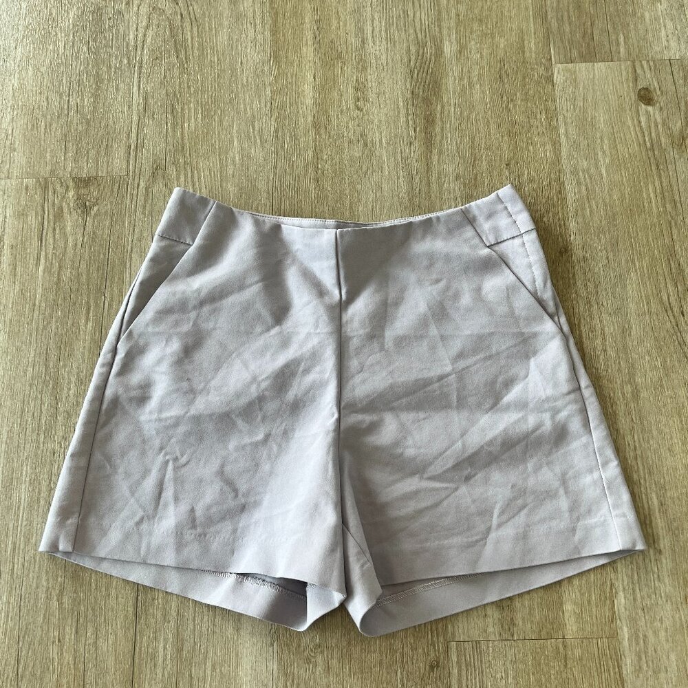 Womens Maurices Lilac Light Purple Shorts - 7/8